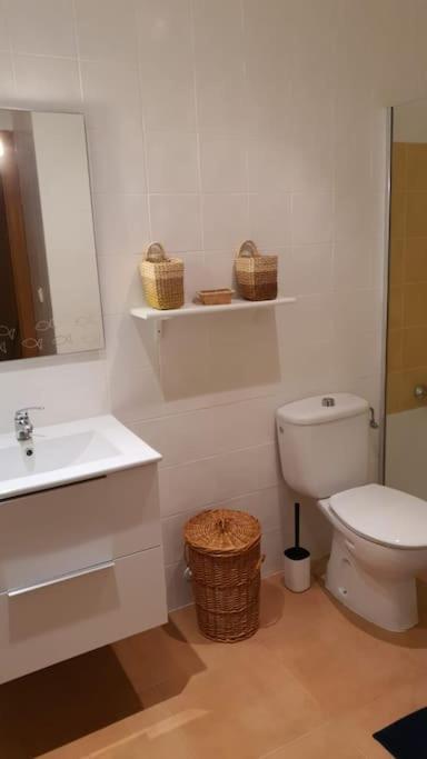 Apartamento Junto Al Mar Con Wifi Y Piscina Sagunto Esterno foto