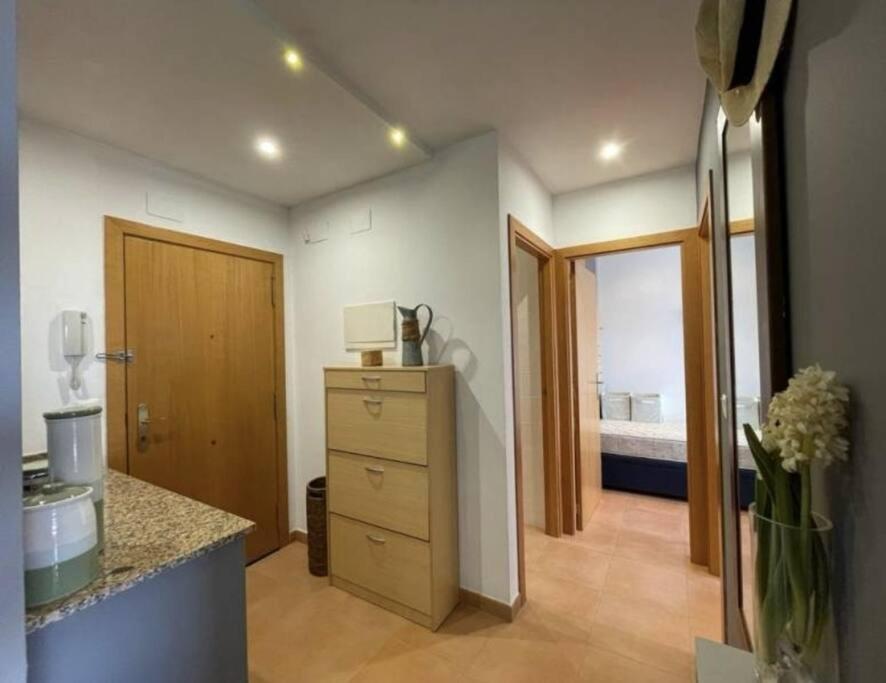 Apartamento Junto Al Mar Con Wifi Y Piscina Sagunto Esterno foto