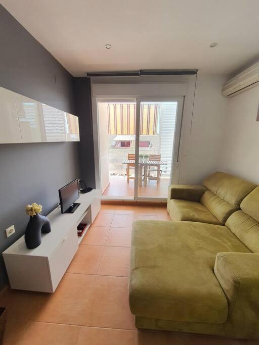Apartamento Junto Al Mar Con Wifi Y Piscina Sagunto Esterno foto